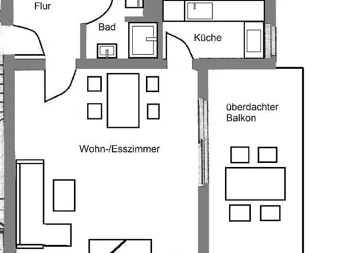Daire Frieda Mit Ueberdachtem Balkon Winterberg